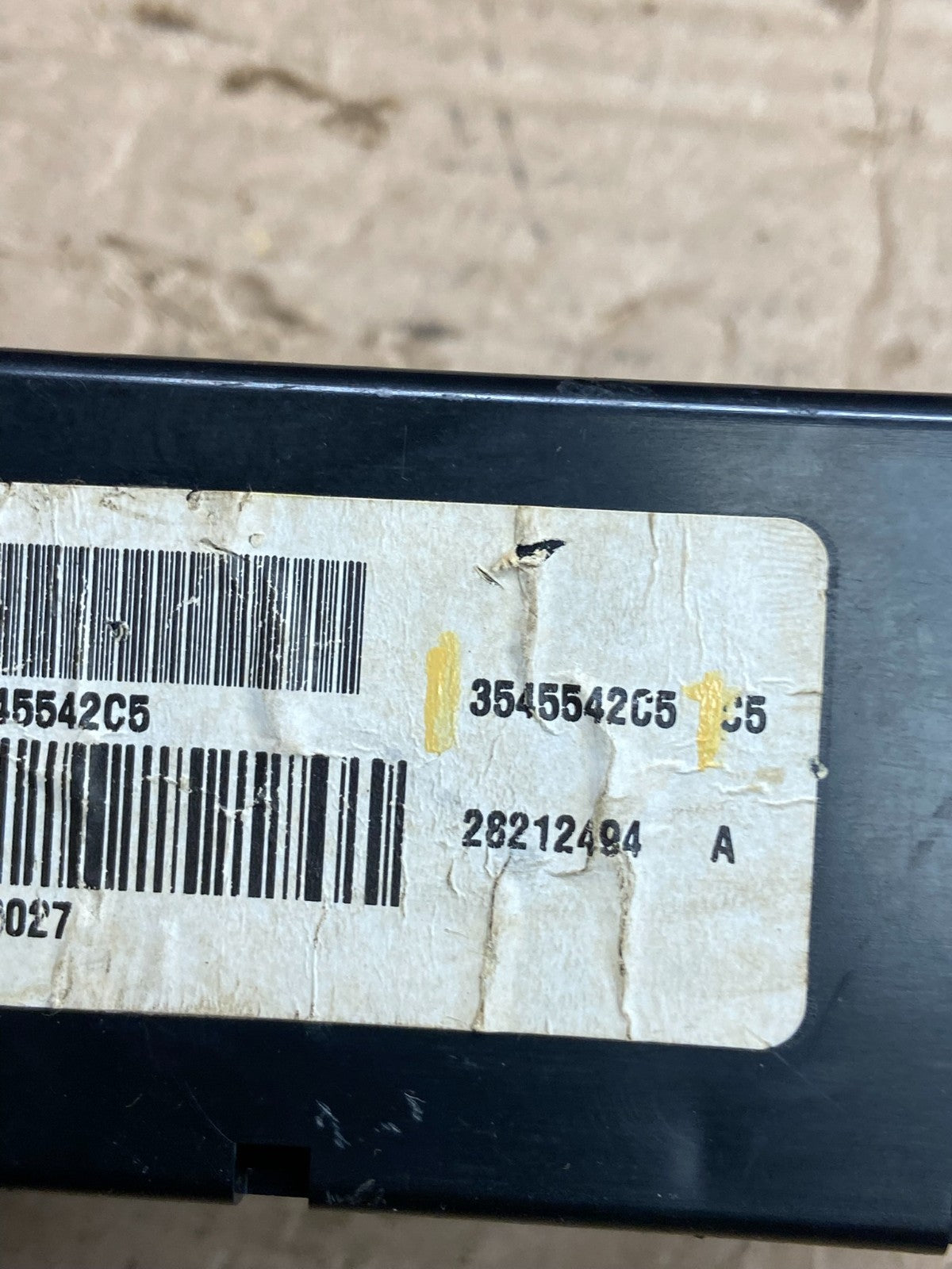 International Navistar 4300 Climate Control Heater Fan Panel AF2351 DG5