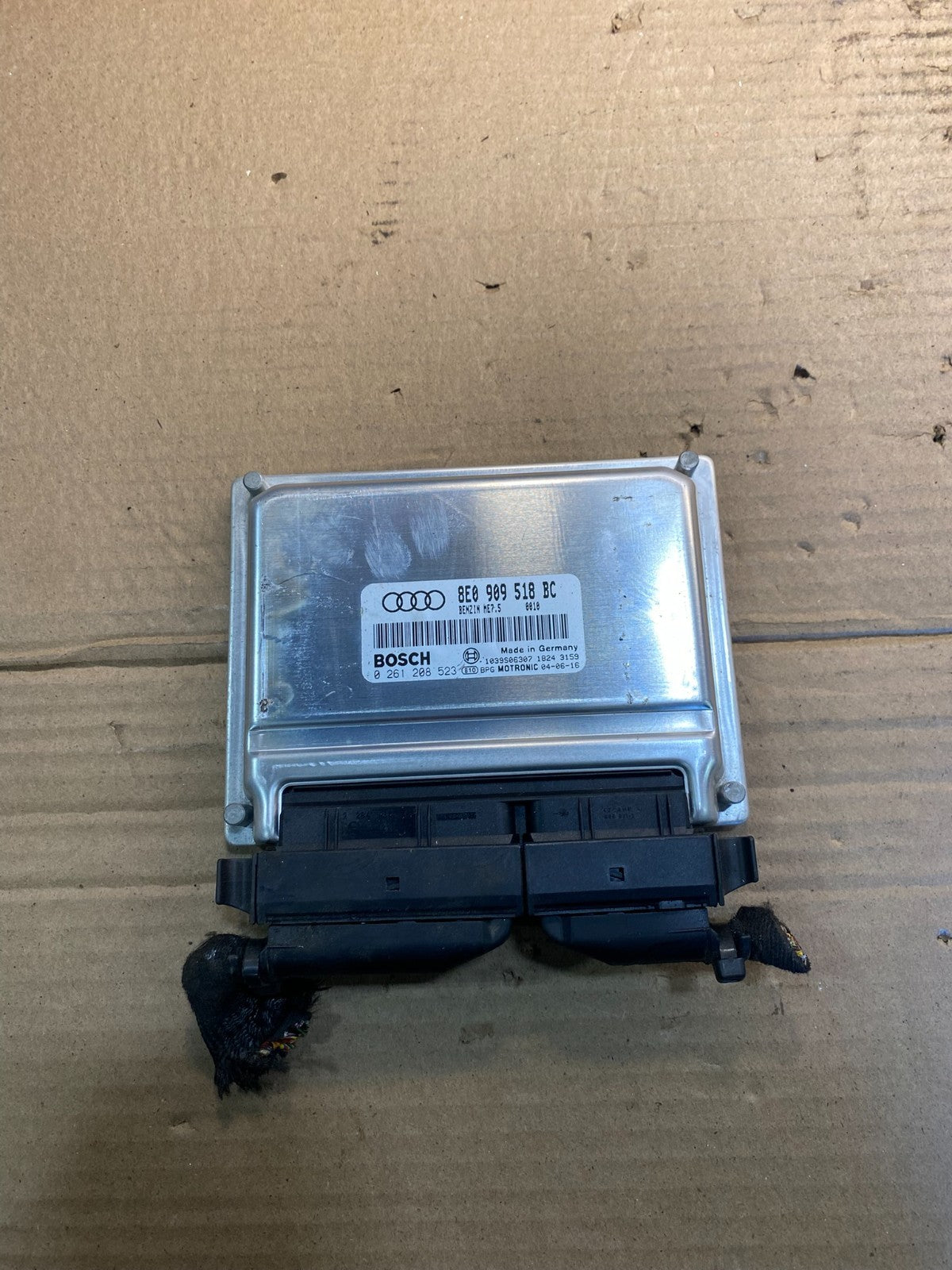 2005 2006 Audi A4 1.8L Engine Computer Ecu Pcm Ecm Pcu 8E0909518BC OEM AA3389 DG0