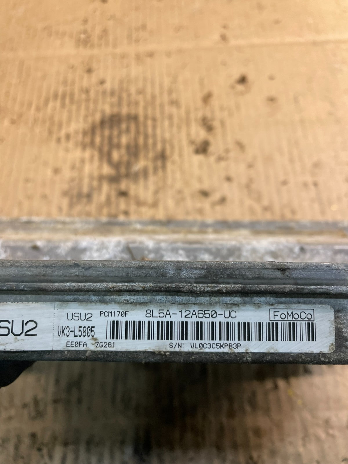 2008 to 2011 Ford Ranger 2.3L Engine Control Unit ECU Computer Module U8988 DG3