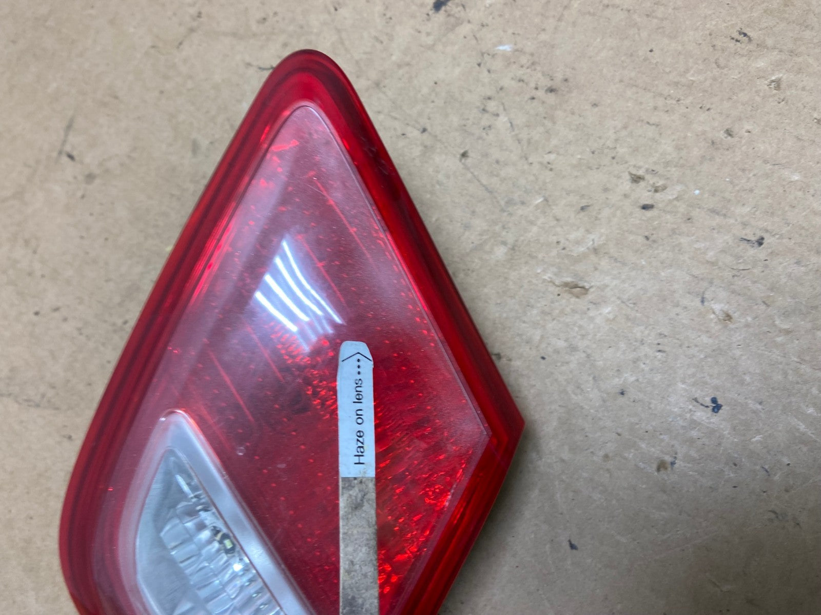 2007 2008 2009 Toyota Camry Left Driver Tail Light Trunk Lid Inner AE3211 LK4