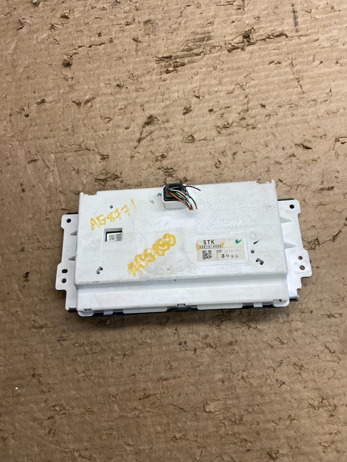 2007 to 2009 Acura RDX Radio Audio Navigation Display Screen AG8771 DG3
