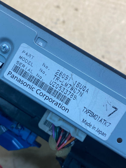 2011 - 2012 Infiniti G35 Information Display Screen 280911BU0A AH4818 DG4