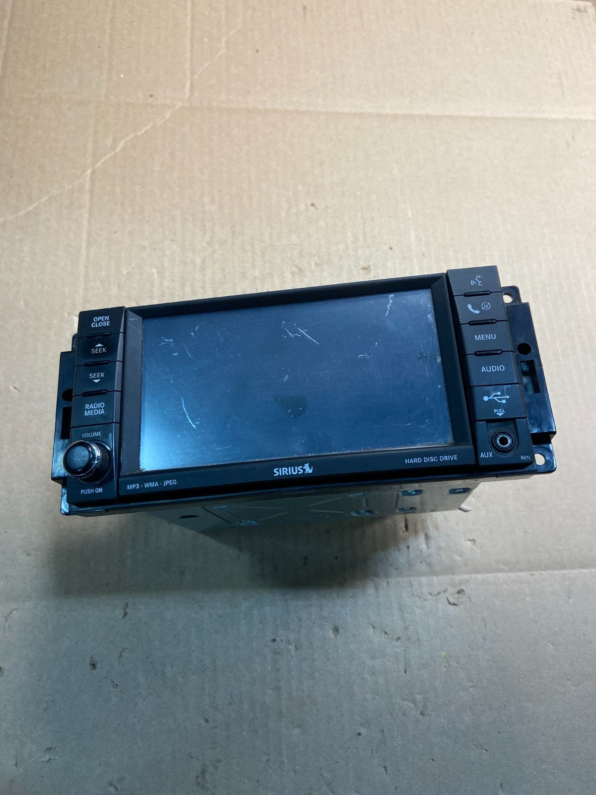 2007 2014 Jeep Dodge Chrysler Screen Display CD Player Satellite Radio Z0561 DG1