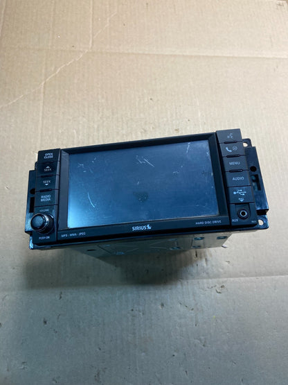 2007 2014 Jeep Dodge Chrysler Screen Display CD Player Satellite Radio Z0561 DG1