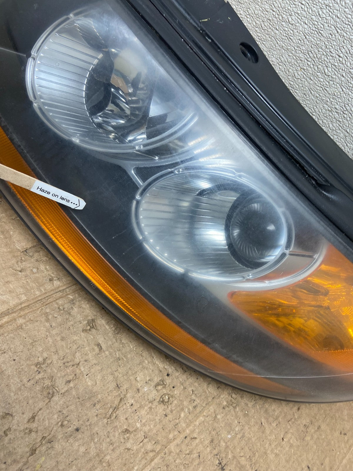 2007 2008 2009 Hyundai Santa Fe Left Driver LH Halogen Headlight Oem AA3765 DW4