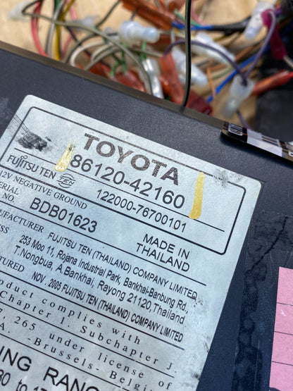 2006 to 2008 Toyota RAV4 Audio Equipment Radio Receiver AI7679 DG6