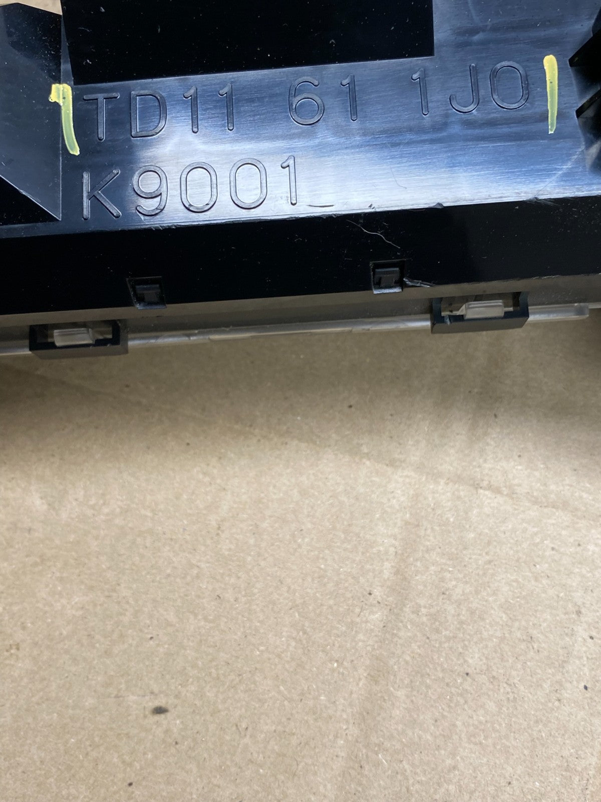 2008 to 2015 Mazda CX-9 Clock Information Display Screen TD11611J0 AB8663 DG5
