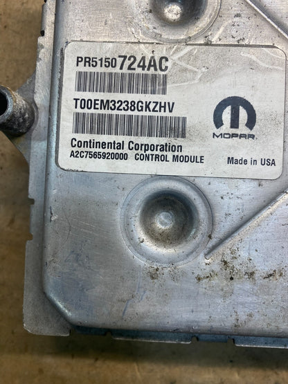 2013 Chrysler Town & Country ECM Engine Computer ECU pr5150724ac aa2793 DG2