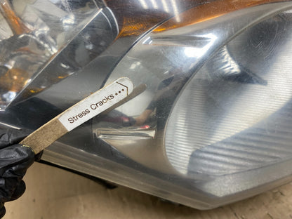 Sedan 2007 to 2009 Nissan Altima Right Passenger Halogen Headlight AH5997 DW4