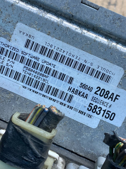 2002 Dodge Ram 3.7L Engine Computer Module ECM P56040208AF ECU ah4735 DG2