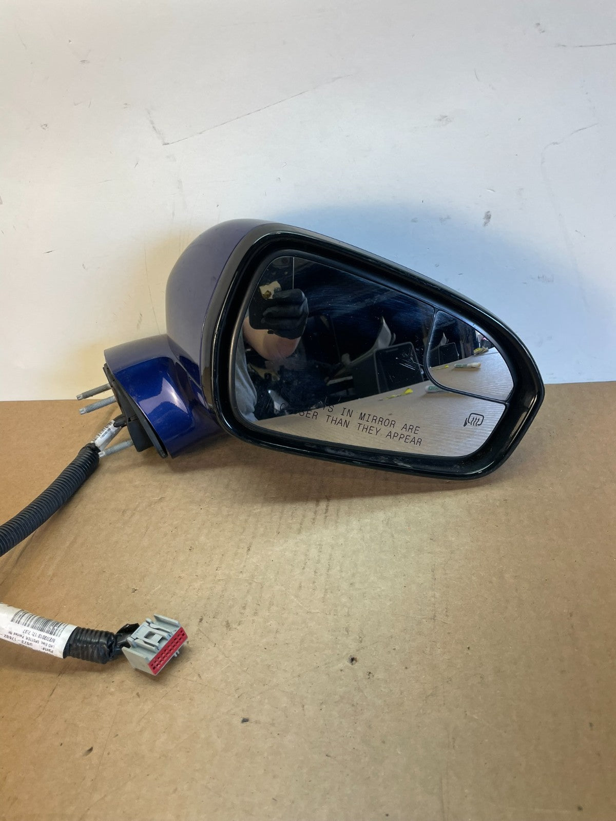 2013-2015 Ford Fusion Right Passenger RH View Door Heated Mirror AG2719 MS9