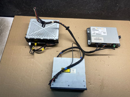 2008 - 2012 Audi A4 Radio Receiver Audio Control Module 3 Pcs Set AH7442 DG1