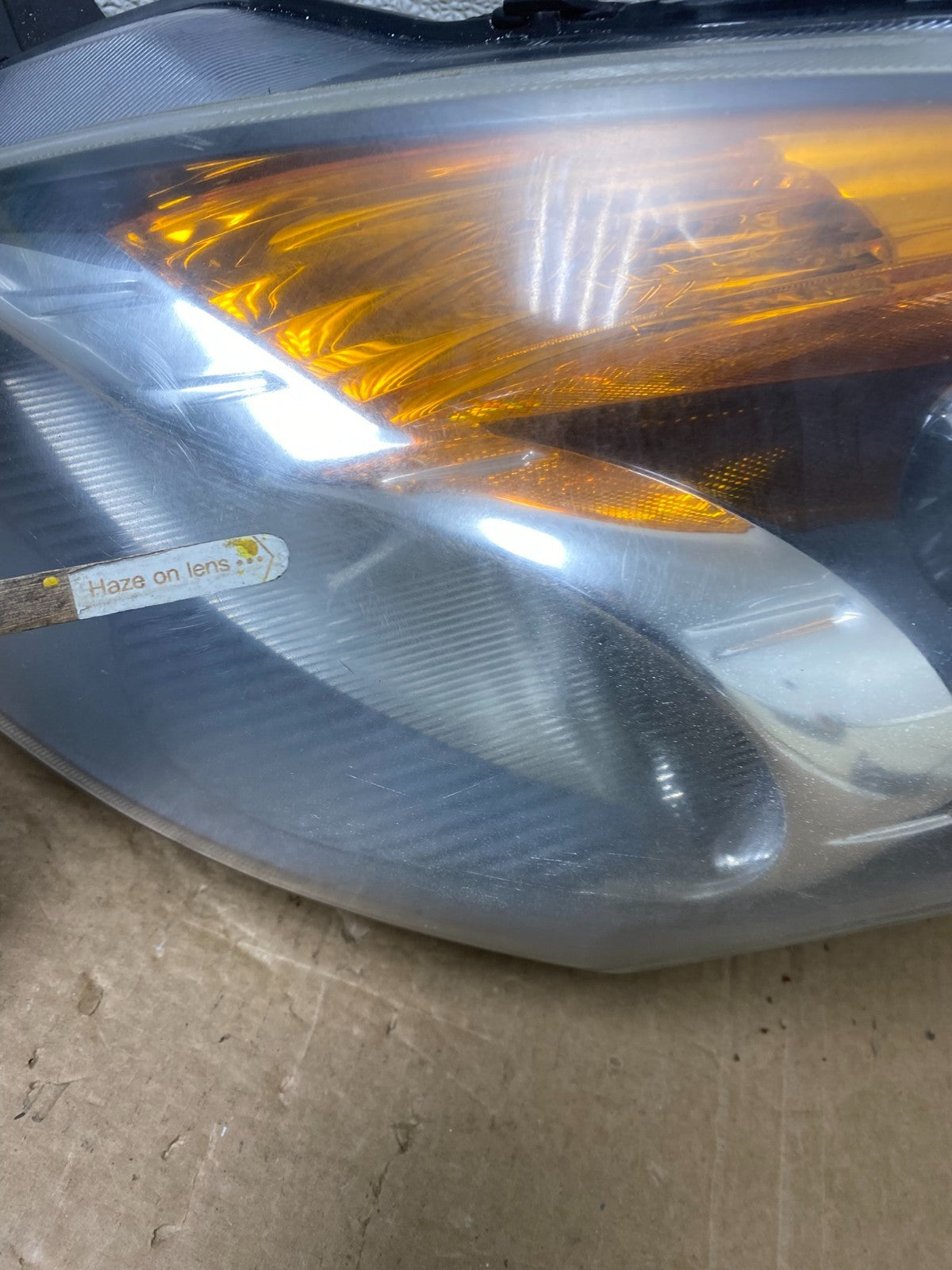 Sedan 2007 2008 2009 Nissan Altima Left+Right Set Headlights V3600 DW10