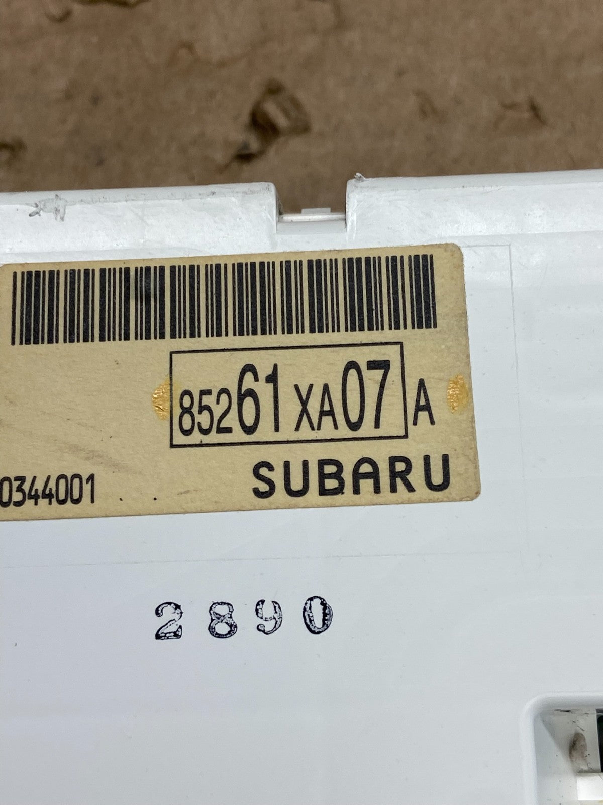 2008 2014 Subaru Tribeca Radio Player Information Screen Display ag8592 DG5