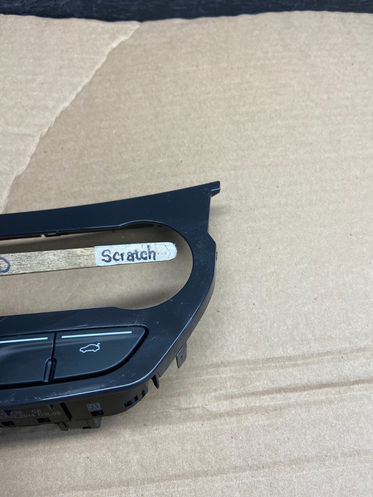 2013 to 2016 Ford Escape Climate Control Trim Panel W/ Switches af1757 DG1