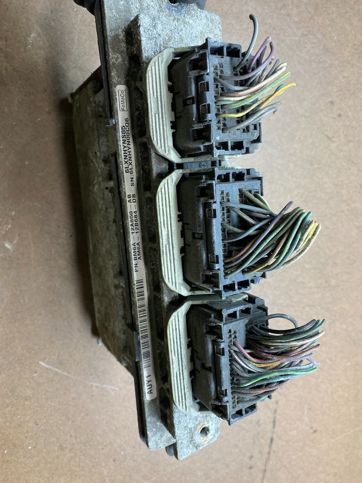 2011-2012 Ford Escape Hybrid Engine Control Computer BM6A-12A650-AB G1314 PS2
