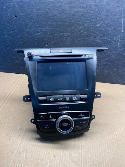 2018 2020 Acura TLX CD Player Radio Scren Display Climate Control ae7519 DG0