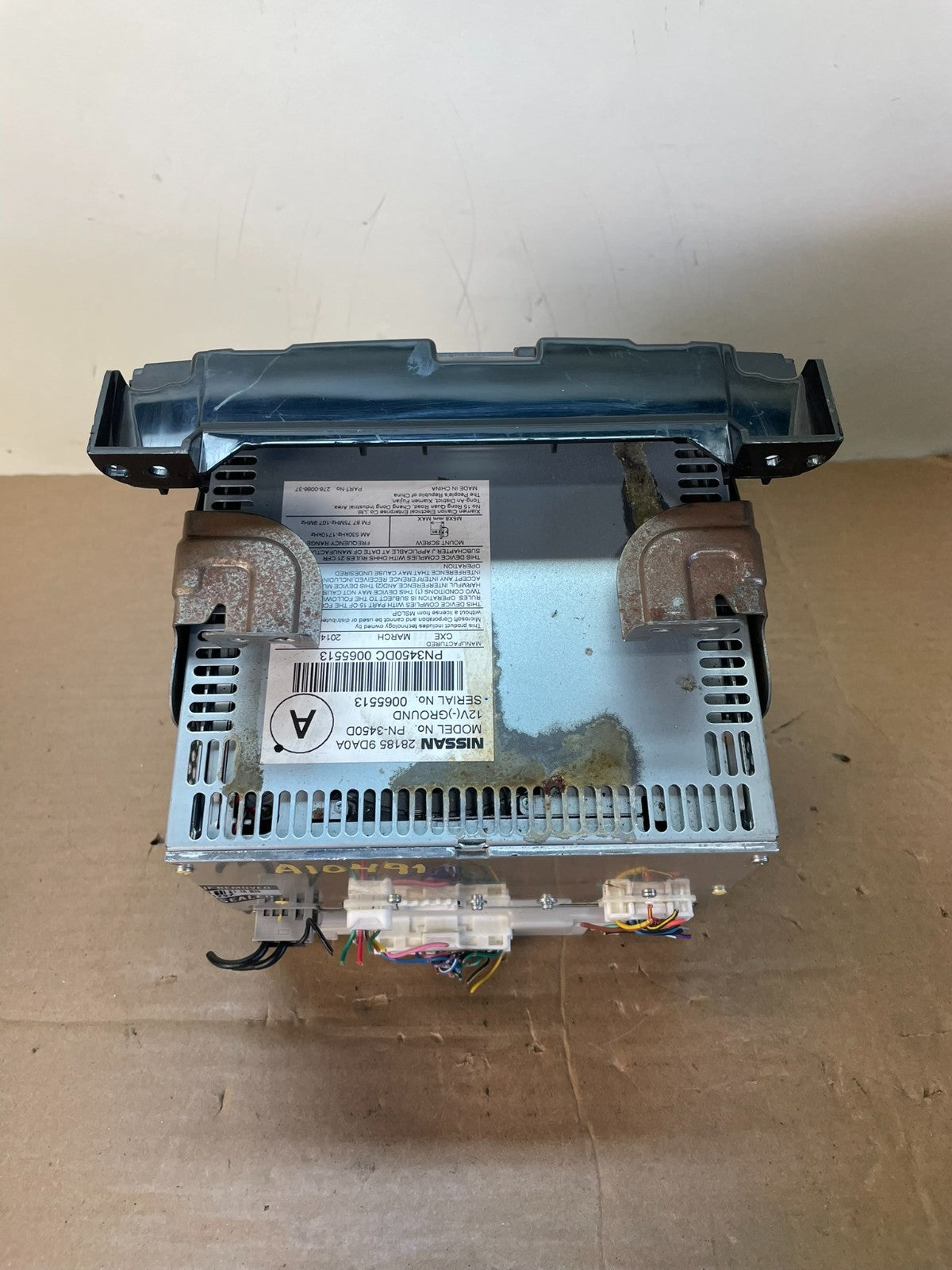 2012 2013 2014 Nissan Maxima Radio Audio Panel Control Bezel Trim AI0491 DW7