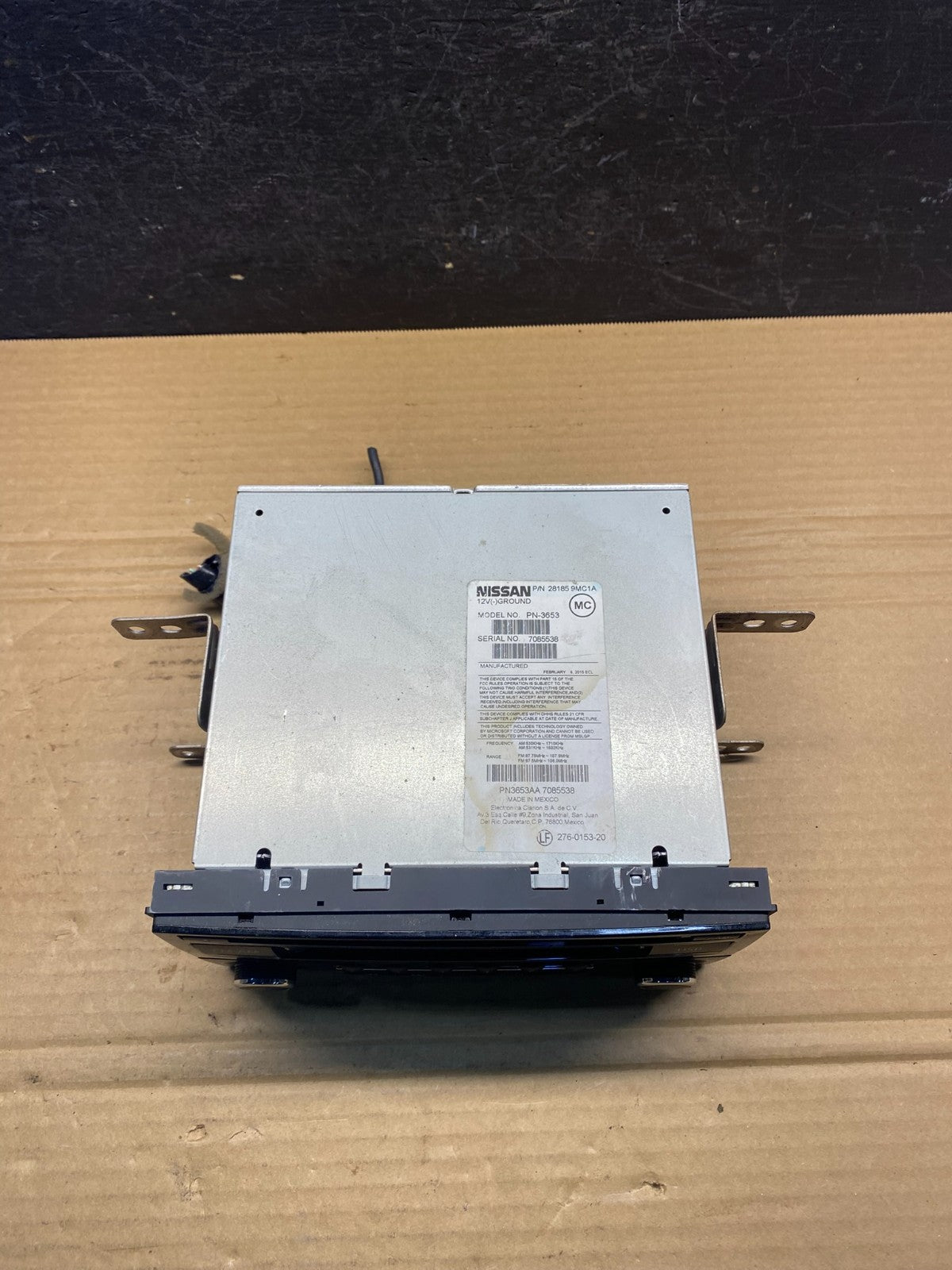 2014 to 2018 Nissan Sentra Versa Radio CD Player AM/FM 28185 9mc1a AE4757 DW3