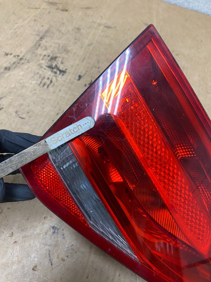 2009 2010 2011 2012 Audi A4 Sedan Left Driver Side Inner Tail Light T2317 DW4