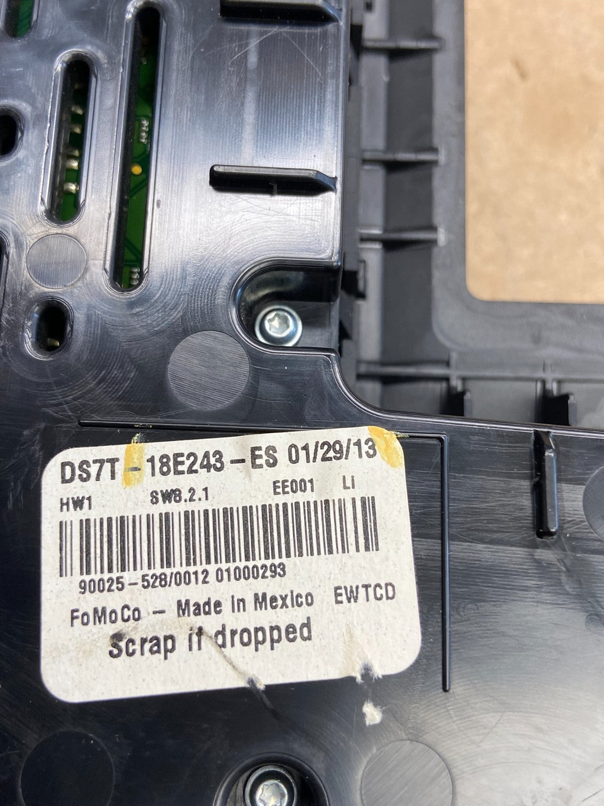 2013 to 2017 Ford Fusion Radio Climate Control A/C Control ae4424 DG5