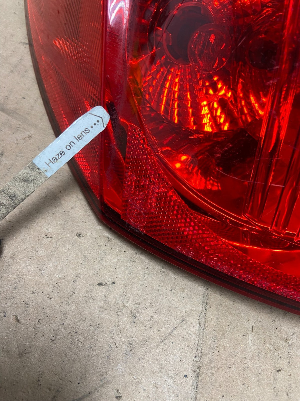 2008 Chrysler Sebring Convertible Left Driver LH Side Tail Light AG4695 GD5