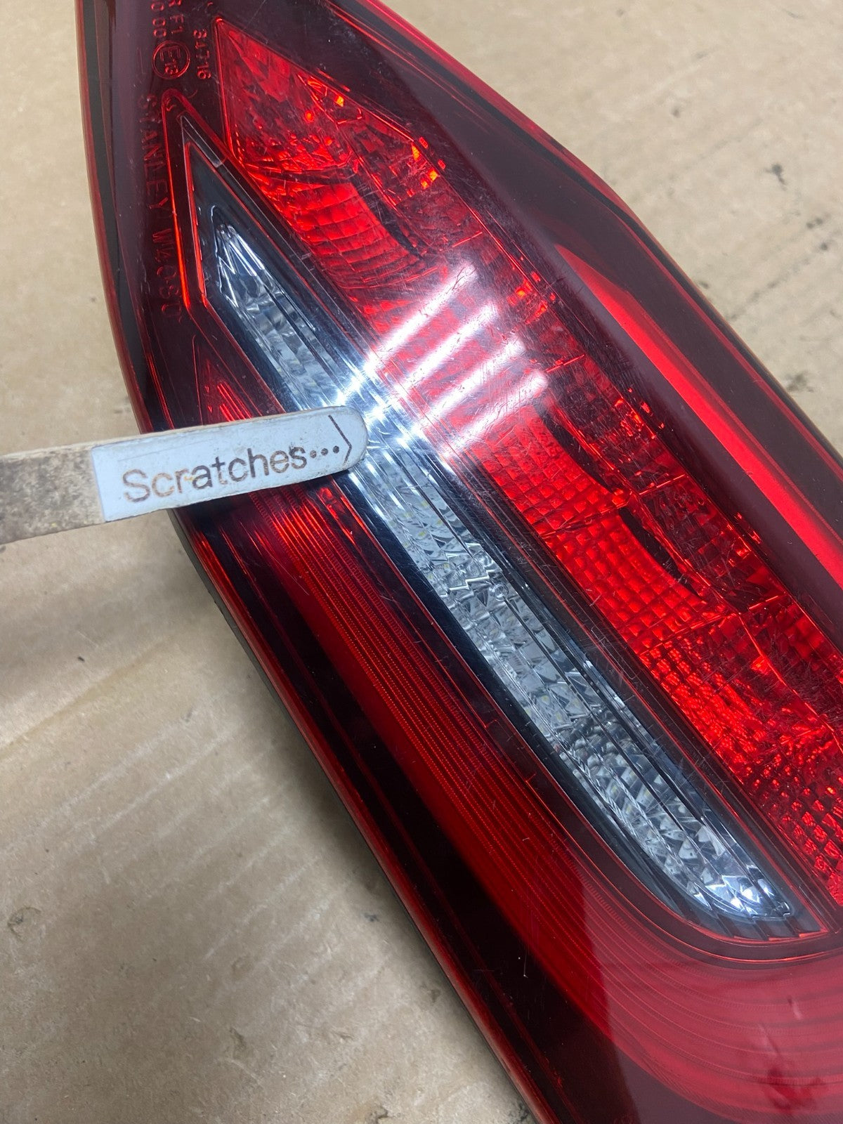 2018 to 2022 Infiniti Q50 Right Passenger RH Side Tail Light AF97663