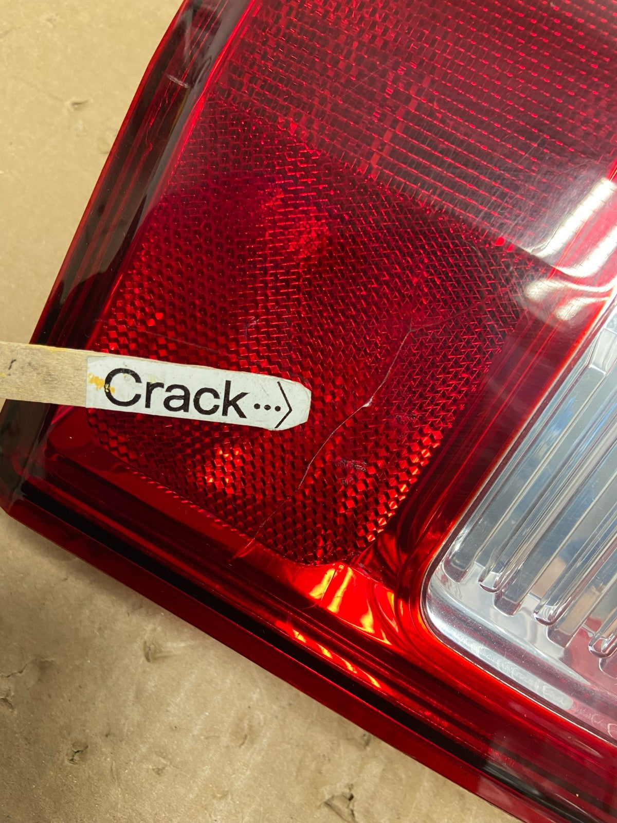 2008 to 2012 Jeep Liberty Right Passenger RH Side Tail Light AC4090 LK6