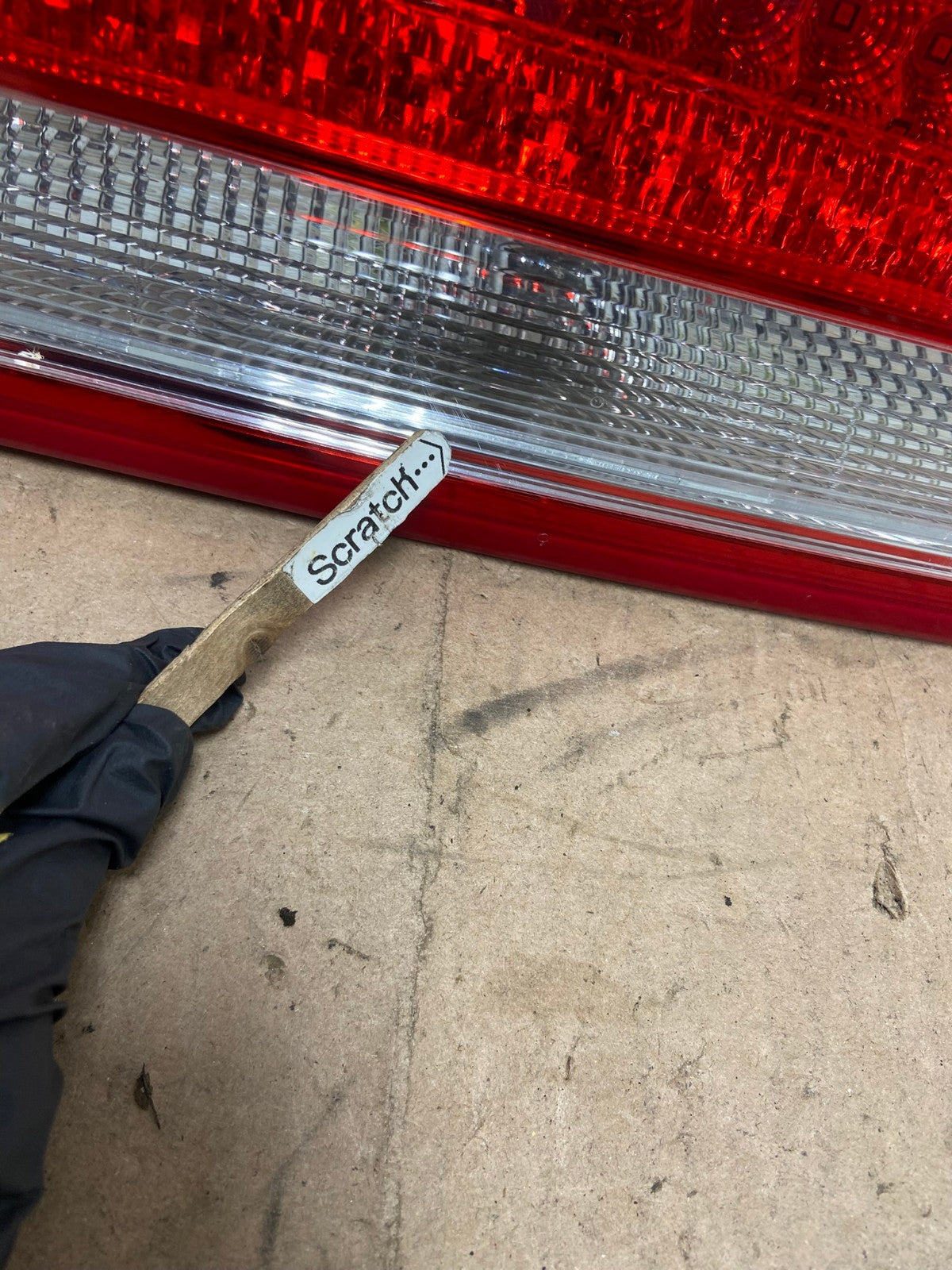 2010 2011 2012 Lincoln MKZ Right Passenger Side Tail Light Inner AG4963 LK4