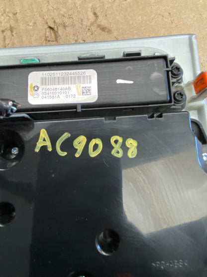 2011-2013 Jeep Grand Cherokee Center Radio Climate Control Bezel Vent AC9088 DG6