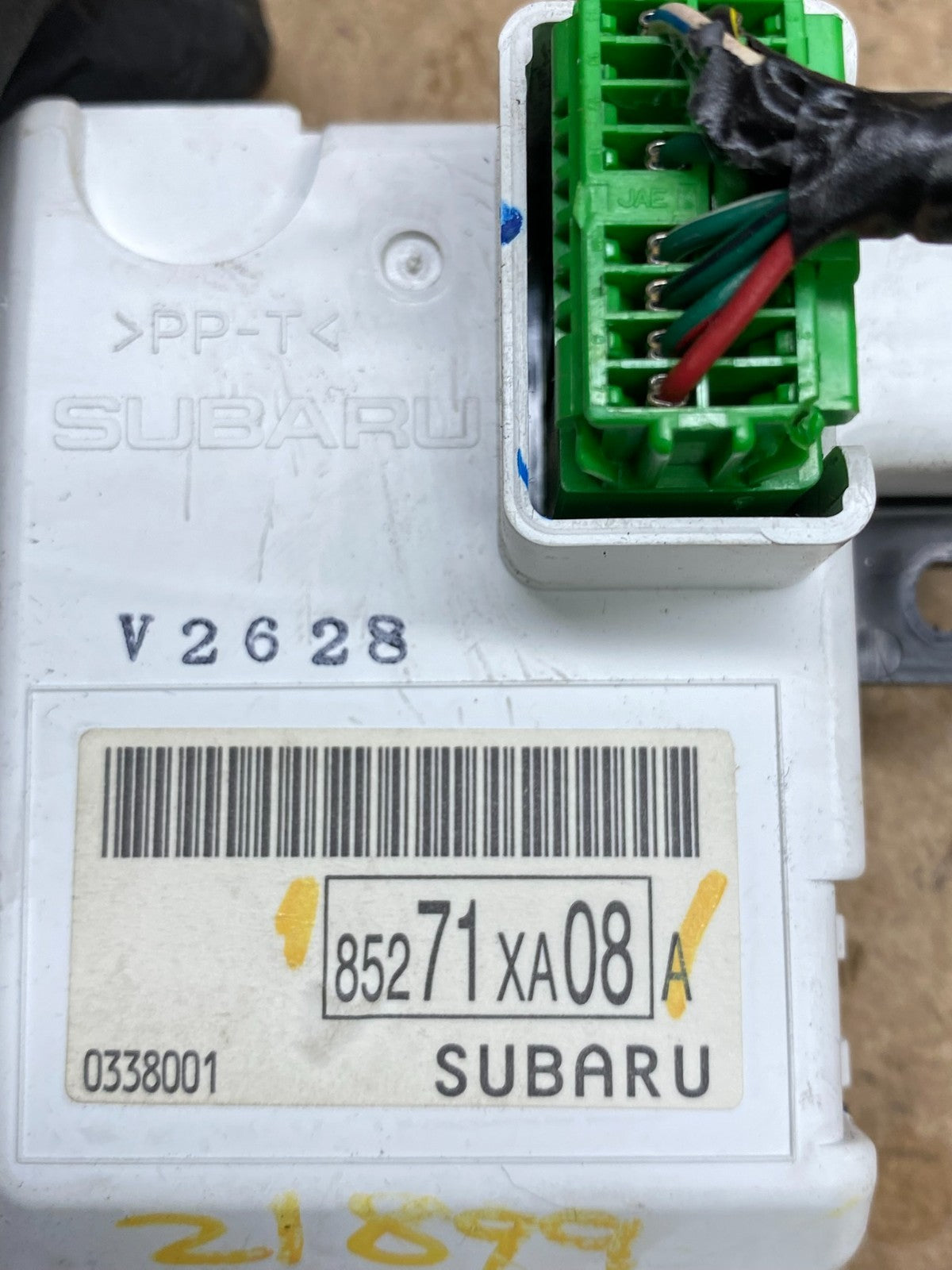 2006 to 2007 Subaru Tribeca Left Information Security Display Screen Z1899 DG5