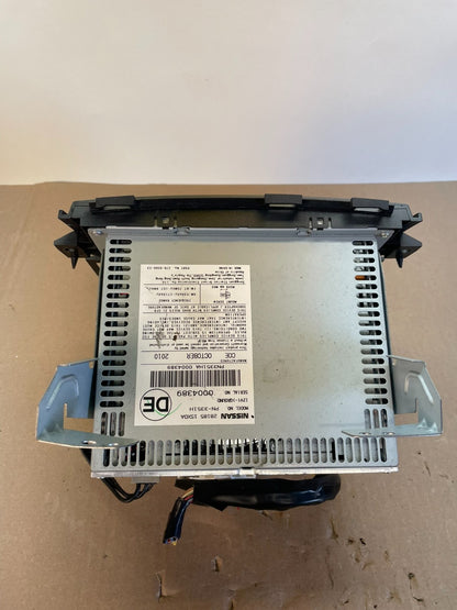 2011 - 2014 Nissan Murano AM FM Radio CD Player Panel AG2992 DG7