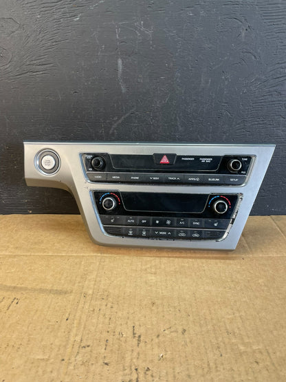 2015 to 2017 Hyundai Sonata Ac Heater Climate Control AC5224 DG0