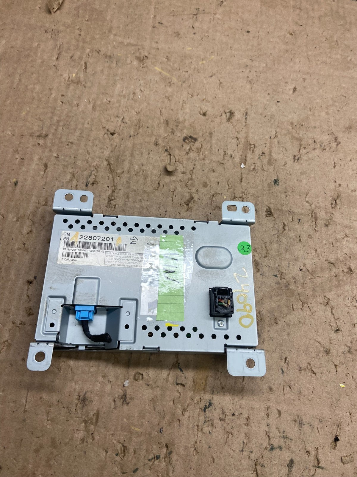 2010 - 2011 Chevrolet Equinox Radio Display Screen Information Dash Oem Z4090 DG4