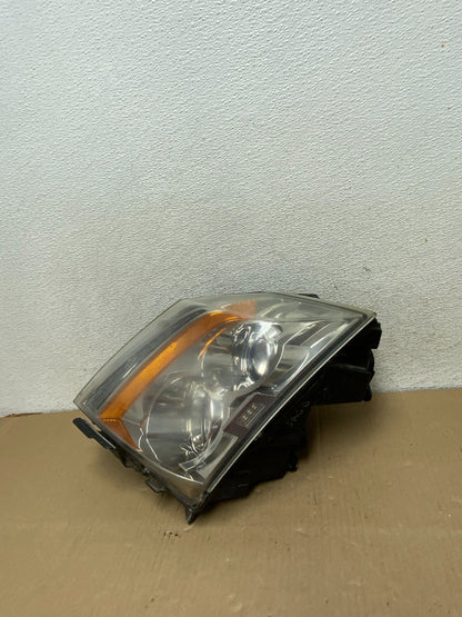 Halogen 2008 to 2014 Cadillac CTS Headlight Left Driver LH Side AG7911 DW2