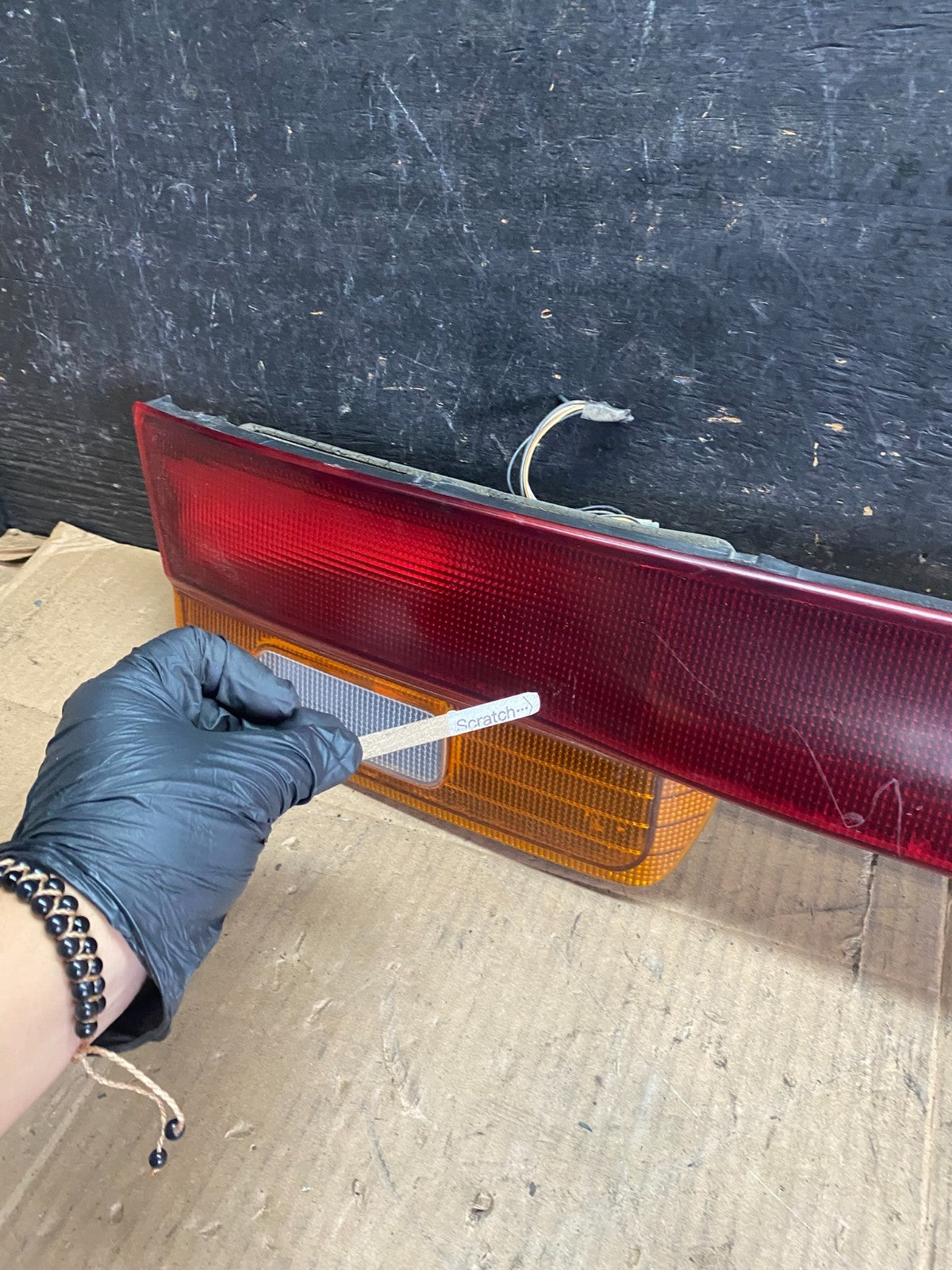 1995 to 1996 Subaru Legacy Wagon Trunk Mounted Center Tail Light Panel R7908 DG4