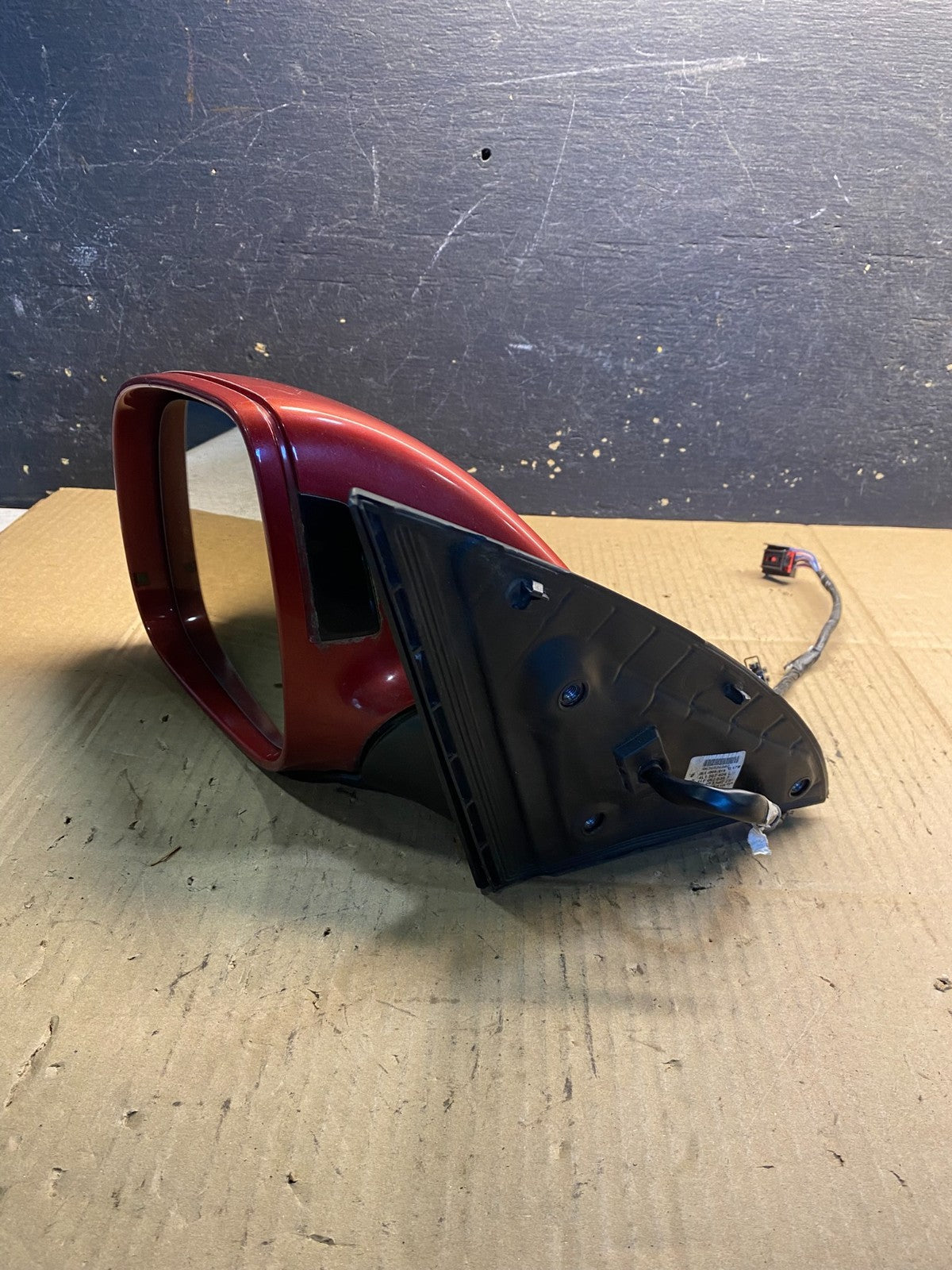 2007 to 2009 Audi Q7 Left Driver Lh Side View  Door Mirror Oem AB0657 MS11