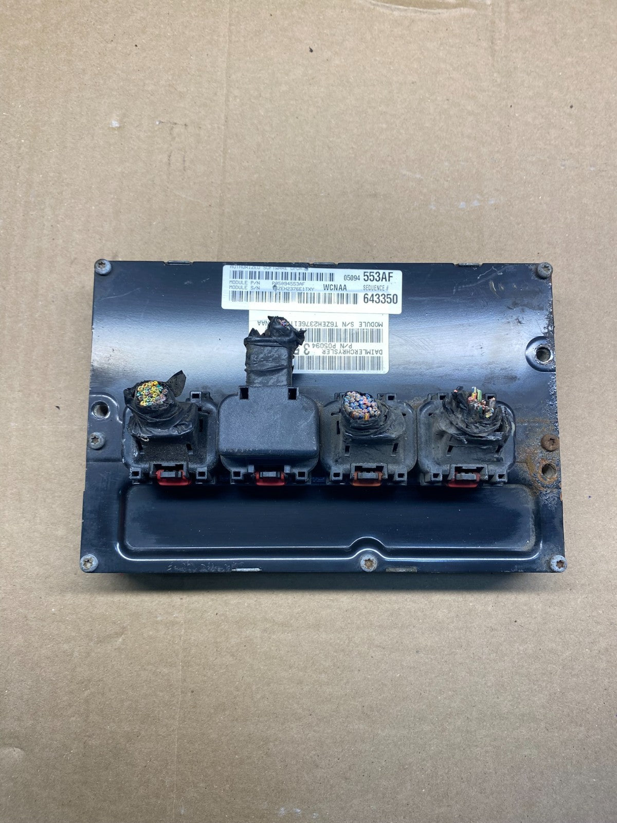 2007 Dodge Dakota 4.7L ECU ECM Engine Computer Module AF8949 DG0