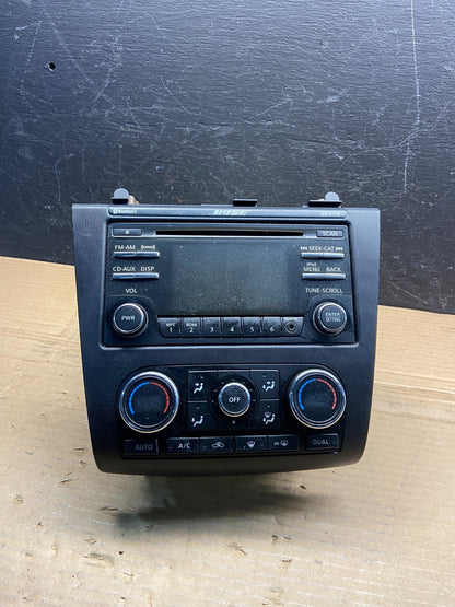 2010 to 2012 Nissan Altima Radio Cd Mp3 Player AUX Climate Control ae2560 DG0