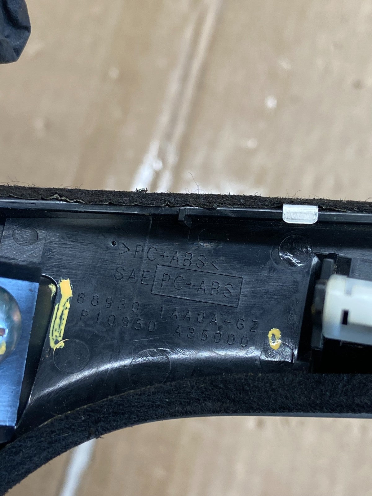 2009-2010 Nissan Murano Dash Trim Panel With Hazard Buttom Switch OEM ab2253 DG5