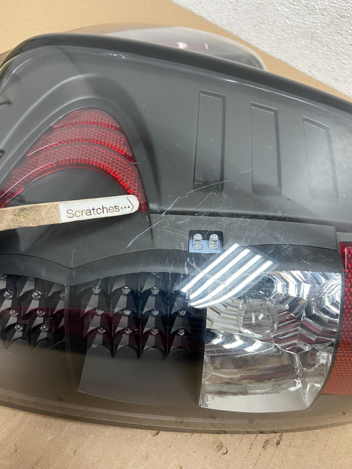 1999-2004 Jeep Grand Cherokee Left + Right Set Smoke LED Tail Lights AE7236 DG4