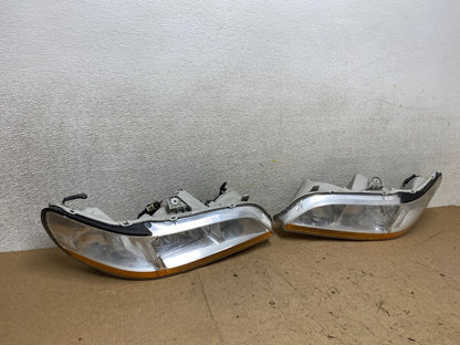 1998 to 2002 Honda Accord Left+Right Set Side Headlights W9303 DW2