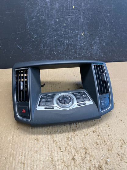 2011 2012 2013 Nissan Maxima Radio Audio Panel Control Bezel Trim  AC4834 DG0