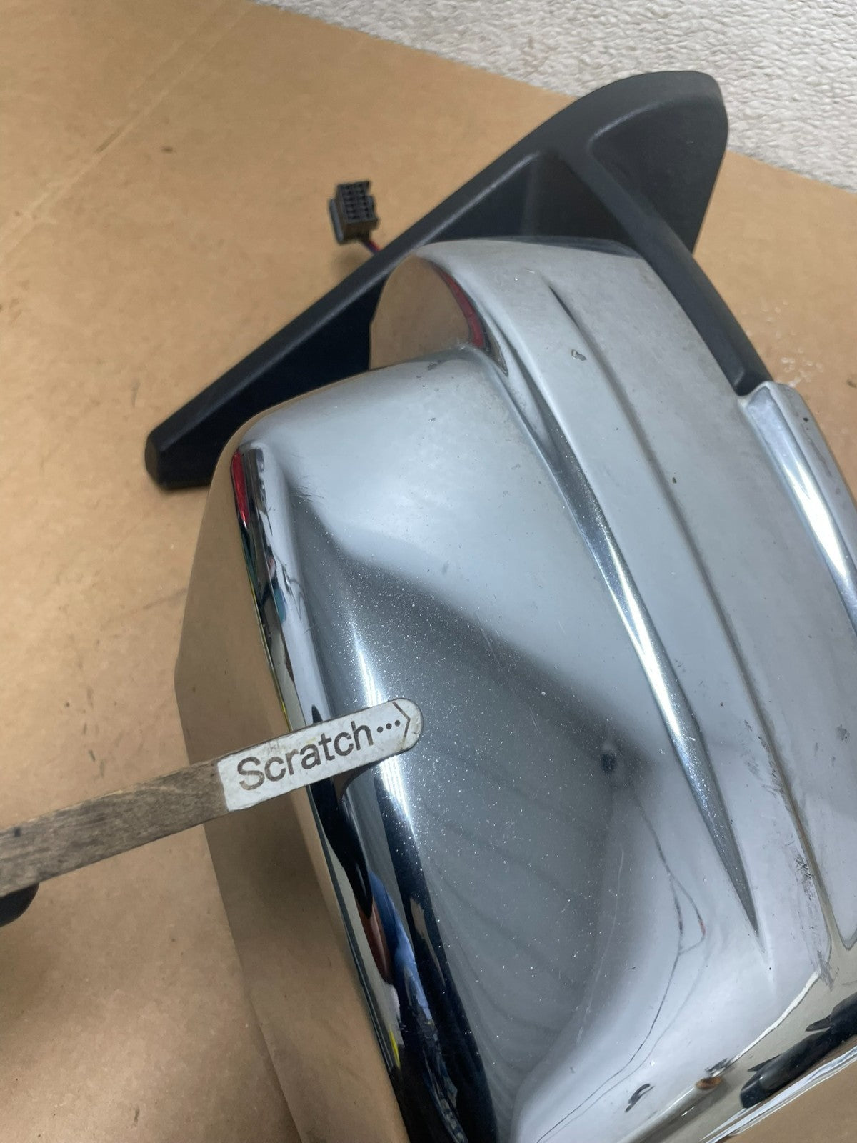 2007 - 2012 Jeep Patriot Right Passenger Heated View Chrome Door Mirror Q6551 DG5