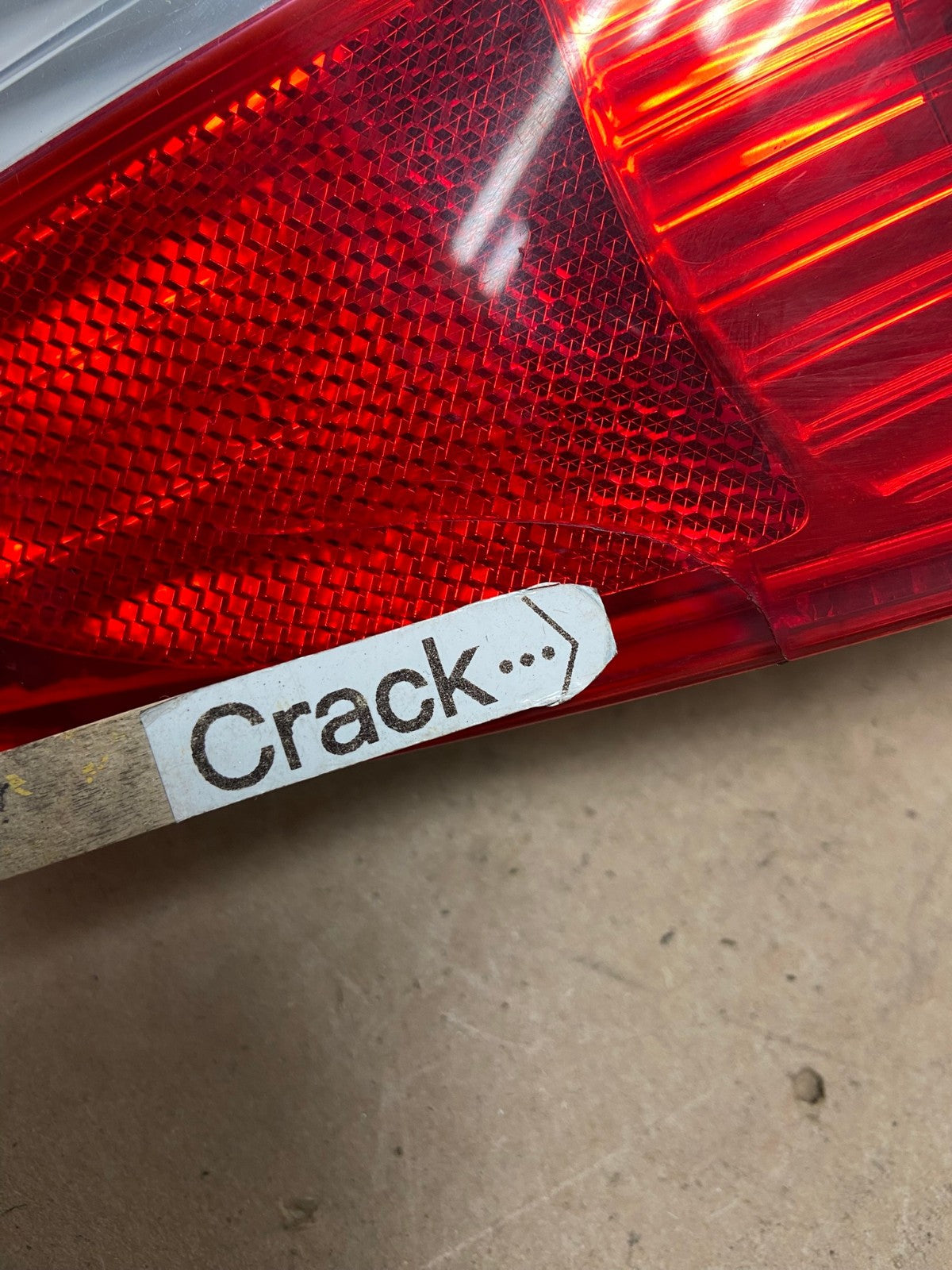 2014-2019 Ford Fiesta Left Driver LH Side Tail Light AG4173 LK4