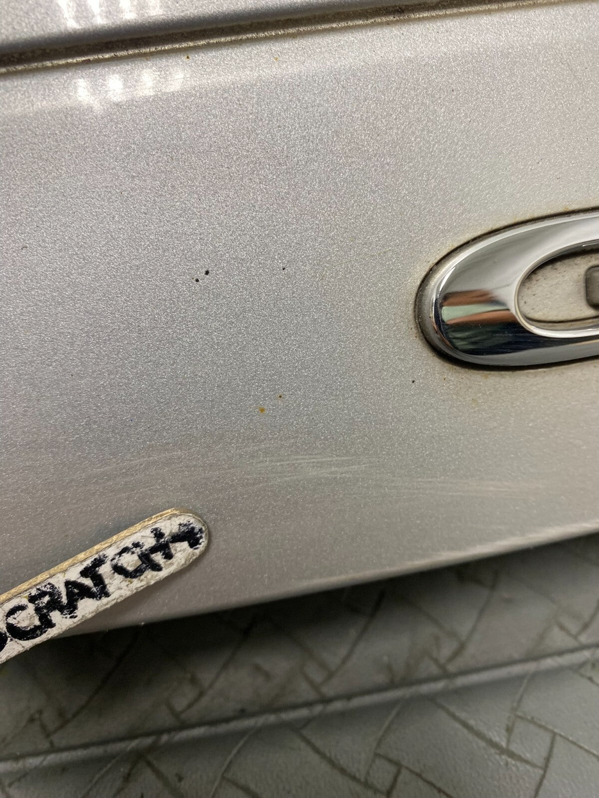 2011 to 2018 Dodge Grand Caravan Tail Gate Trim Molding W/O Camera OEM C5584 PS7
