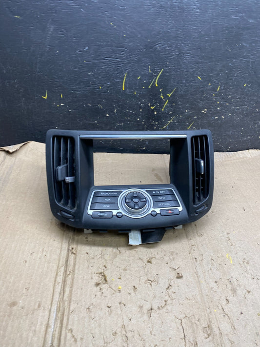 2008 - 2012 Infiniti G35 EX35 Radio Player Screen Panel Bezel X6122 DG0