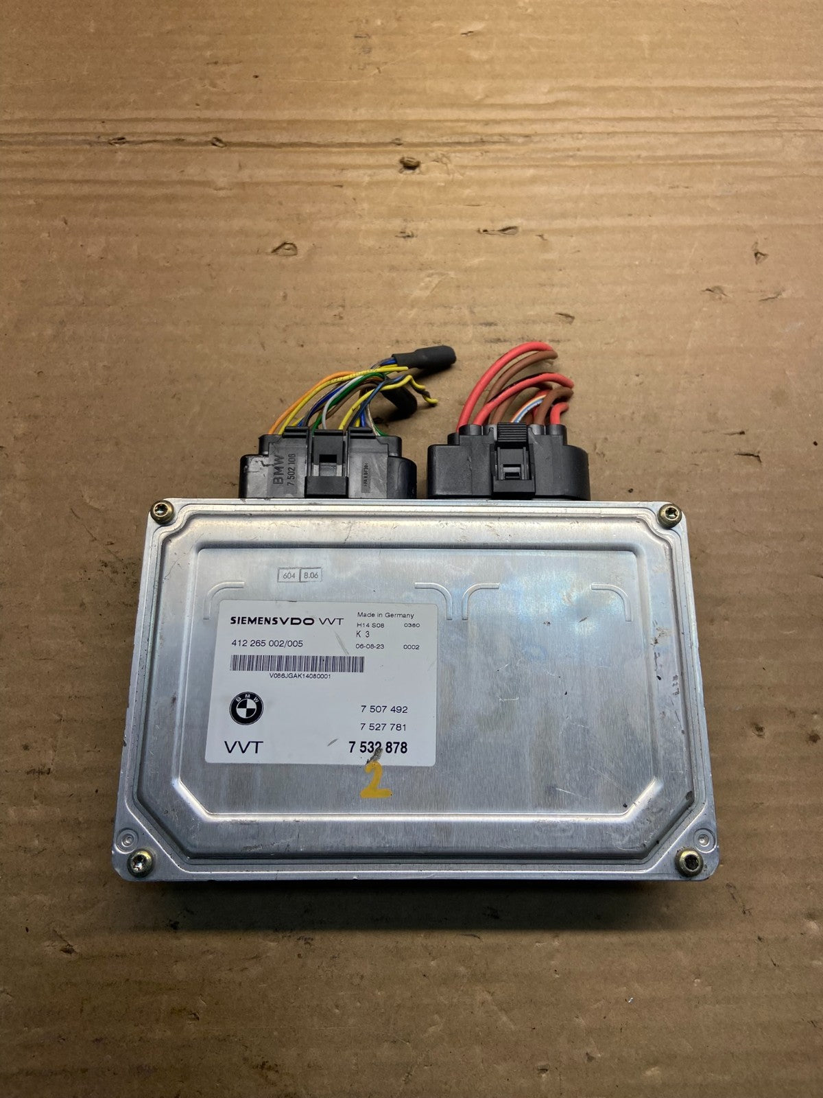 2004 2005 2006 BMW X5 645i 4.4L VVT Valvetronic Control Module ae4651 DG0