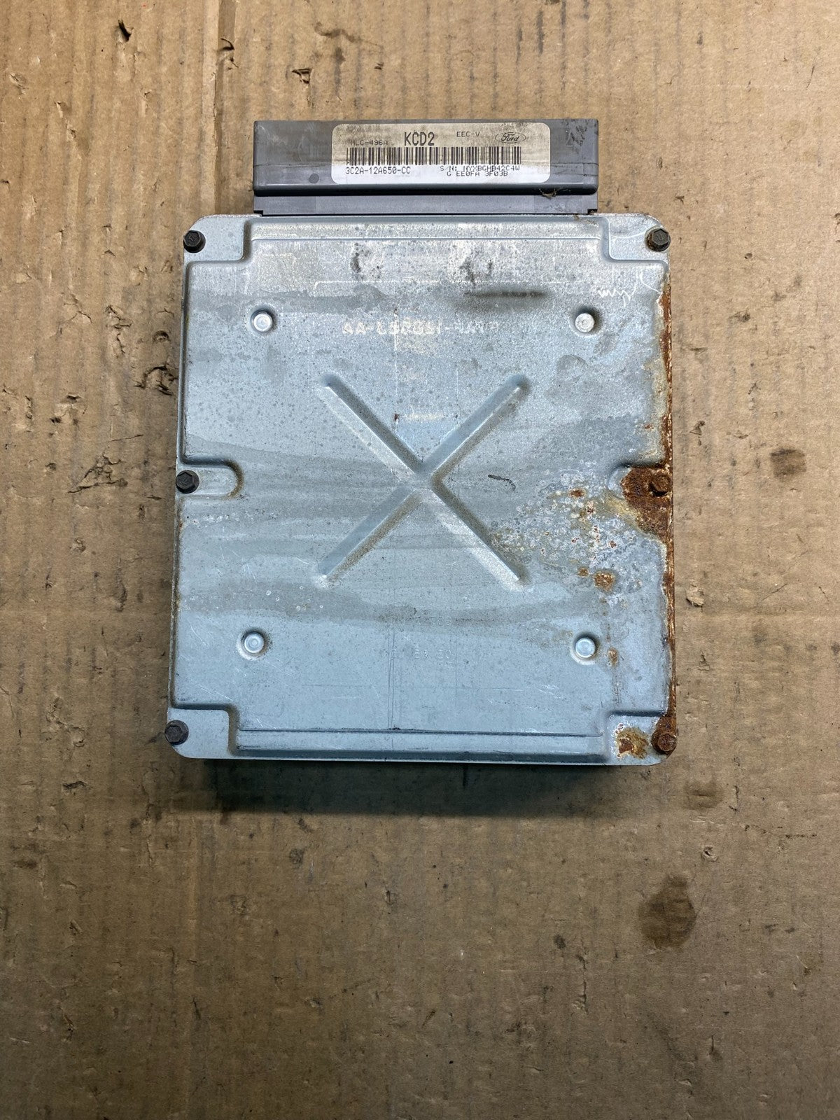 2003 Ford Van E150 5.4L Engine Control Module  ECU 3C2A-12A650-CC aa7860  DG1