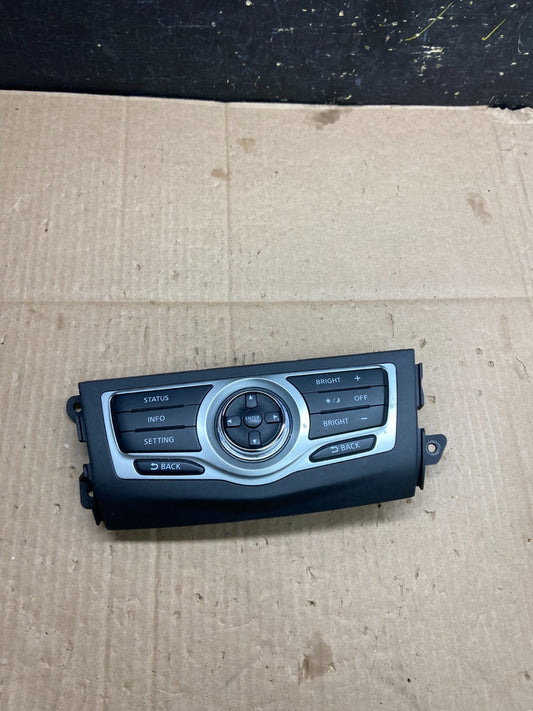 2009-2014 Nissan Murano AM FM Radio CD Control Panel Y2359 DG0
